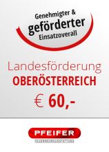 wieviel Förderung für Einsatzoverall OBERÖSTERREICH