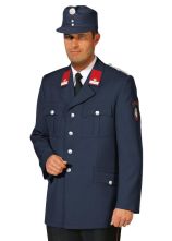 Dienstbluse Pol/Schw. blau Kärnten