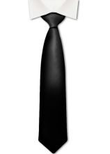 Krawatte schwarz