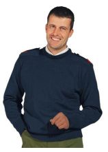 Dienstpullover R dunkelblau
