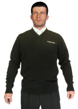 Dienstpullover V schwarz inkl. FEUERWEHR
