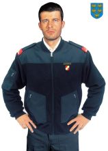 Fleece-Weste blau NÖ-COMMANDER® Winddicht