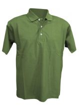 Poloshirt grün 100% Baumwolle