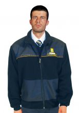 Fleece-Weste blau/orange STZV-COMMANDER®