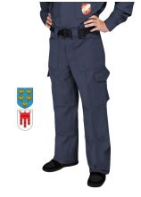 Diensthose blau mit Bundweitenverstellung LFV VBG