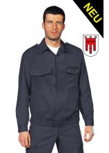 Dienstbluse beige 65% Pol. 35% BW ohne Reflex
