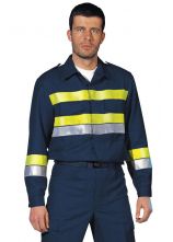 Einsatzbluse FIRESHIELD® blau Wald Elite