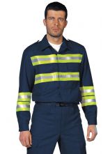 Einsatzbluse FIRESHIELD® blau Wald Deluxe