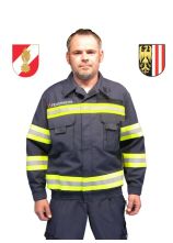 Einsatzblouson ADIS-STRETCH antistatisch, Lichtbogens. Beschriftung OÖ