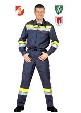 Einsatzoverall orange COMFORT® ungefüttert