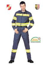 Einsatzoverall X1P ADIS-STRETCH wasserd. antistatisch Lichtbogenschutz KS-03 OÖ