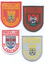 Ärmelwappen mit Ortsname