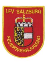 Ärmelwappen Salzburg mit Jugendemblem und Ortsname