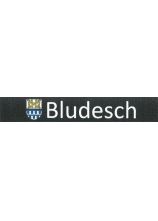 Klettband Haft schwarz 150x25 mm VBG Gemeindewappen Ortsname in weiß