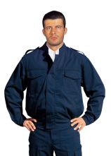 KOMMANDOJACKE® blau COMFORT® Blouson mit Stoff gefüttert