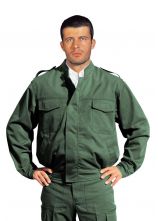 KOMMANDOJACKE® grün Blouson mit Stehkragen