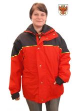 Jugendjacke rot/blau mit Laminat TIROL Aussenjacke