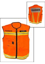 Kennzeichnungsweste orange ÖBFV V FEUERWEHR
