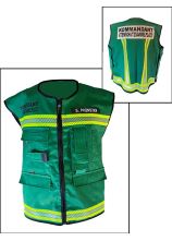 Kennzeichnungsweste grün ÖBFV V KOMMANDANT einer SONDERFUNKTION
