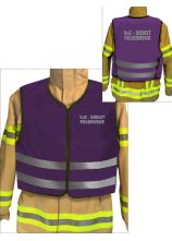 Kennzeichnungsweste violett SvE-Dienst