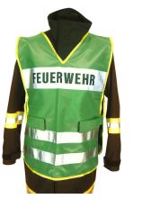 Überwurf grün FEUERWEHR