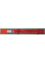 Hundehalsband rot Silber reflektieren 54x6 cm