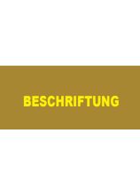 Für Einsatz-u. Schutzkleidung BESCHRIFTUNG 3M® gelb 4 cm
