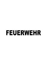 FEUERWEHR Transfer schwarz 45 mm