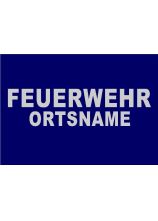 Namenstreifen Garnitur (3 Stk.) mit Haft