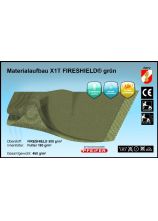 Materialaufbau FIRESHIELD® X1grün