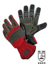 Technischer Handschuhe  wasserabweisend ASKÖ Guard schwarz/rot