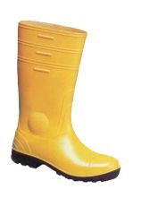 Sicherheitsstiefel PVC gelb