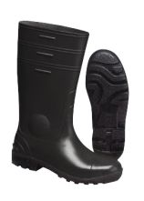 Sicherheitsstiefel PVC schwarz