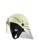 Feuerwehrhelm grün F220 mit Nackenschutz