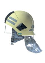 Dräger Helm HPS 6100 nachleuchtend/schwarz klarem Visier ohne Reflex