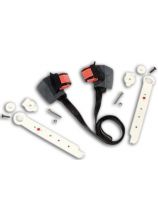 Adapterset komplett für Auer 3S Maske (Rasterbänder und Maskenadapter) als Nachr