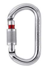 PETZL Karabiner OK Screw-Lock M33 SL