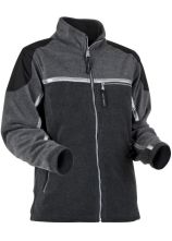 PFANNER Jobby Colour Fleecejacke schwarz-grau