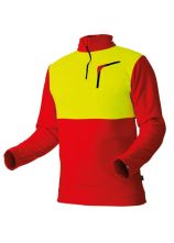 PFANNER Husky Shirt rot-neongelb