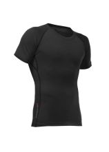 PFANNER Merino Shirt kurzarm schwarz