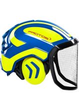 PFANNER Protos Integral Forest Helm blau-neongelb