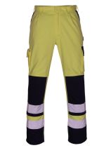 MASCOT® Warn-Bundhose Olinda gelb/marine