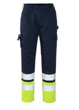 MASCOT® Warn-Bundhose PATOS marine/gelb