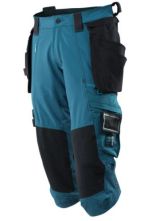 MASCOT® STRETCH-Arbeitshose 3/4 Länge mit Knieverst. petron