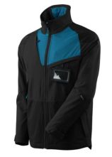 MASCOT® STRETCH-Jacke schwarz/petrol
