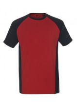MASCOT Unique POTSDAM T-Shirt rot/schwarz