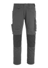MASCOT Arbeitshose MANNHEIM grau/schwarz