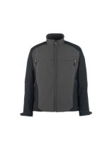 MASCOT Softshelljacke DRESDEN grau/schwarz Gr. L