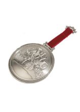 Florianmedaillon mit Band 14 cm Ø