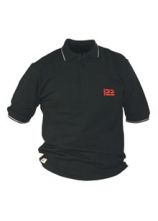 Polo-Shirt schwarz mit Stick 122
